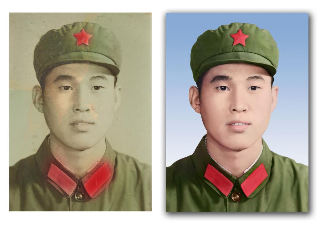 通什镇破损照片修复-18